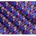 thumbnail image 3 of Soimoi Cotton Poplin Fabric Purple & Lavender Blue Flower Floral Printed Craft Fabric by the Yard 56 Inch Wide, 3 of 7