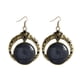 thumbnail image 4 of Collar con colgante de estilo bohemio Sonducket hecho a mano con piedra de cristal E055-Negro, 4 of 6