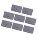 thumbnail image 1 of Conjunto de 8pcs Deflector Parabrisas para Motocicleta Lluvia Clips de Montaje para, 1 of 9