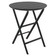 thumbnail image 5 of Compamia Helen Round Folding Bistro Table 24 inch Black, 5 of 6