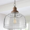 thumbnail image 5 of 14 Inch 1 Light Pendant In Urban/Industrial Style 14 High By 15.5 Wide-Grey Wash Finish    -Traditional Installation Capital Lighting 330318Gy, 5 of 7