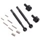 thumbnail image 1 of RC Crawler Drive Shaft, Stable Drive Effect Easy Installation Black RC Front CVD Drive Shaft Steel For Repair ANGGREK Otros, 1 of 8