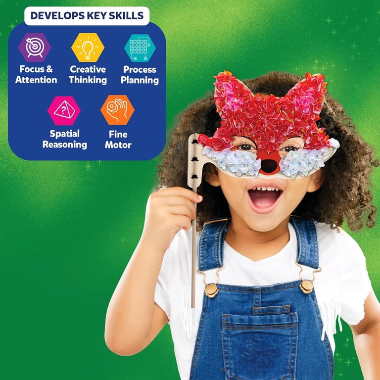 Skillmatics Dot It & Fun With Foam Animals Bundle – Creative Sticker Art Kits For Kids, No Mess Craft Activities