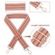 thumbnail image 3 of Minnieouse Correa de bolso de longitud ajustable, correa de bolso cruzado de aplicación amplia a la moda, correas para bolso de hombro Ropa, zapatos y accesorios Miscelánea marrón, 3 of 6