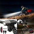 thumbnail image 2 of Rechargeable Led Bike Light Bicycle USB Waterproof Cycle Front Back Headlight, 2 of 8