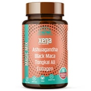 Angelycia Xena Herbal Booster | Blend of Ashwagandha Root, Black Maca Root, Tongkat Ali and Collagen