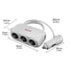 thumbnail image 3 of Cargador USB dual de 120 W Enchufe Adaptador de corriente de 3 enchufes para iPhone iPad (Blanco), 3 of 3