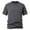 Dark Gray, variant on Wyobmus Mens Sport T Shirt Short Sleeve Basic Muscle Mock Turtleneck Slim Fit Undershirt Pullover Thermal Solid Tops M-3X Black