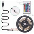 thumbnail image 4 of Vislone Led Strip Lights, LEDs RGB Strip Light with Remote Control 16 Colors Dimmable 4 Lighting Modes IP65 Waterproof SMD3825 for TV Set Wine Cabinet Home Party Decoration Festival Wedding Function, 4 of 8