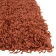 thumbnail image 5 of Unique Loom Solid Shag Collection Area Rug (4' 1" Octagon Terracotta), 5 of 6