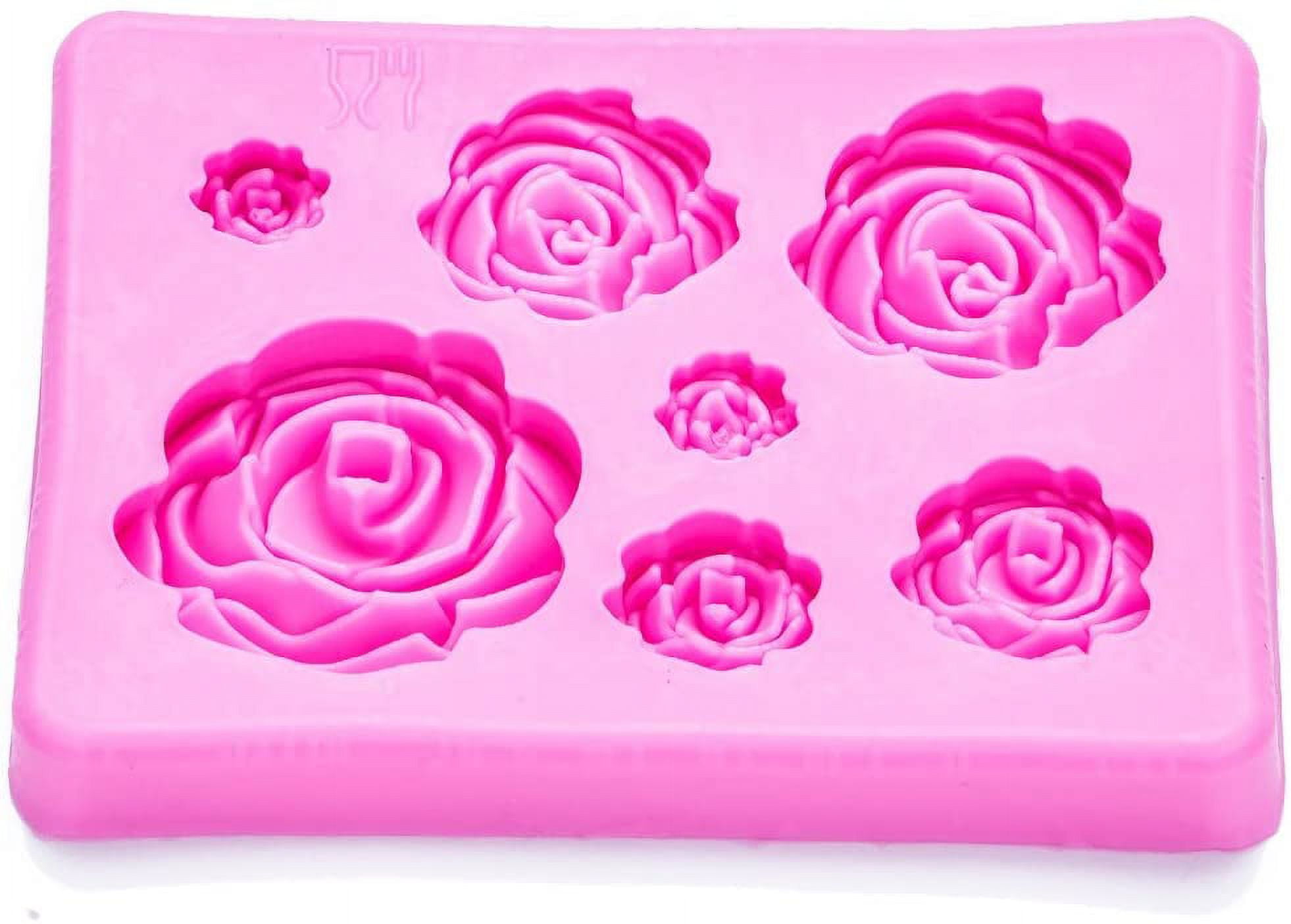 Rose Flower Fondant Silicone Mold – YELLOW JACKET HOME PRODUCTS