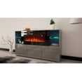 thumbnail image 5 of Komi 03 Electric Fireplace Modern 63" Sideboard, 5 of 8
