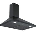 thumbnail image 1 of Capot Mural Convertible 30 Pouces 440 CFM en Noir Mat, 1 of 6