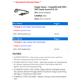 thumbnail image 2 of Oxygen Sensor - Compatible with 2003 - 2007 Honda Accord 3.0L V6 2004 2005 2006, 2 of 2