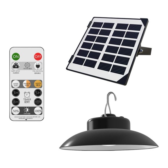 Binwennn Patio Umbrella Light Solar Outdoor Chandelier Outdoor Timing Remote Control Solar Patio Umbrella Light LED Umbrella Patio Light Beach Tent Camping Garden Party Star Light Fixture Pendant