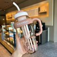 thumbnail image 4 of 1300ml Portable Straw Water Cup Sports Water Bottle Kettle D, 4 of 5