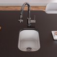 thumbnail image 2 of Small Rectangular Fireclay Undermount or Drop In Prep / Bar Sink, 2 of 9