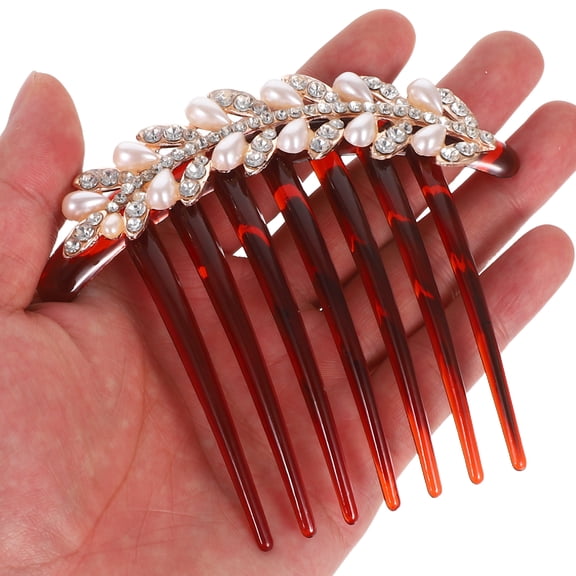 Luxshiny Decorative Hair Combs for Women Vintage Hairpin Comb 1Set for Prom