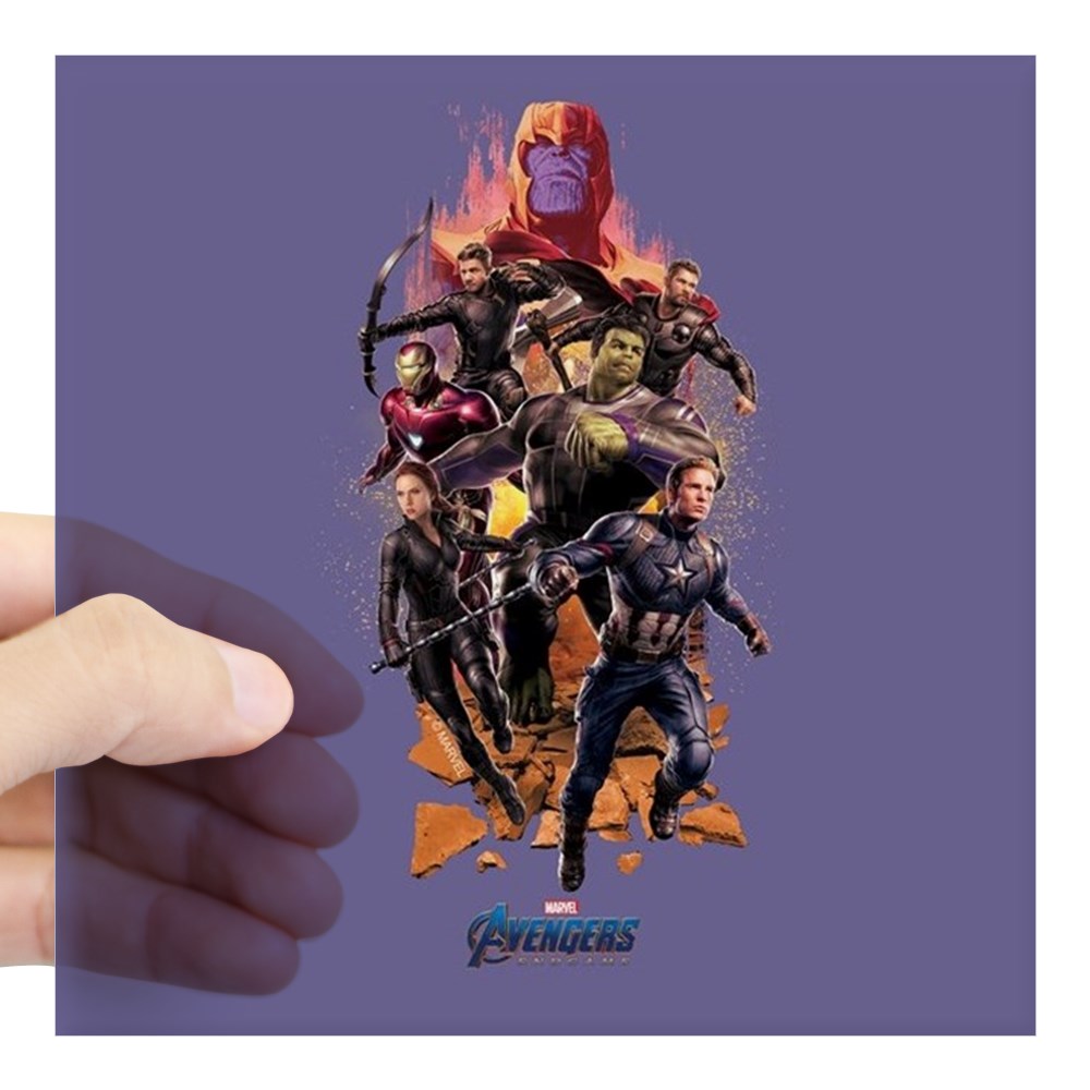 CafePress Avengers Endgame Character Square Sticker 3 X 3 Square