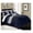 Navy/Gray/Blue, variant on Loft 8-Piece Luxury Striped Comforter Set (California King, Burgundy/Coffee/Brown)