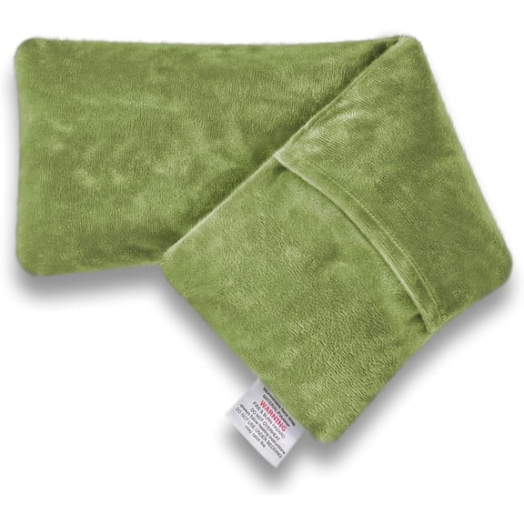 UNCN 1-Pack 44×13.5cm Green Microwave Heat Pad with Washable Cover for Muscle Pain Relief & Relaxation