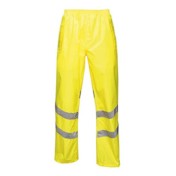 Regatta - Sobrepantalones Pro Diseño Alta Visibilidad para Hombre (Amarillo)