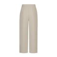 thumbnail image 6 of YueHuiYing Men's Baggy Sweatpants Fashion Wide Leg Casual Sweat Pants Drawstring Stretch Joggers with Pockets, 6 of 7