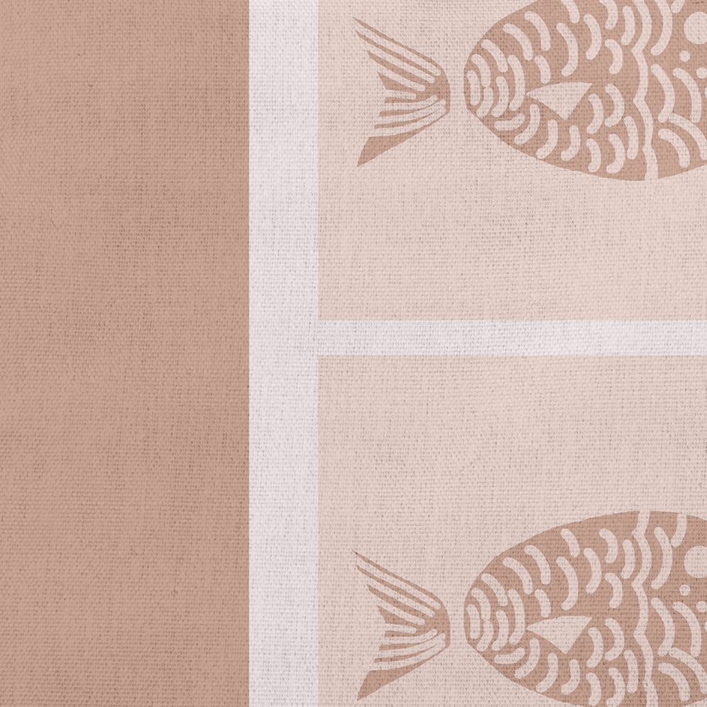 Simply Daisy 16" x 16" Fish Chips Nautical Decorative Indoor Pillow