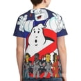 thumbnail image 2 of Ghostbusters Stay Puft Youth Unisex T-Shirt Crewneck Short Sleeve Double-Sided Print Tee Shirts Top For Boys Girls Kid Teen Small, 2 of 6