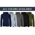 thumbnail image 6 of Galaxy By Harvic Mens Heavyweight Fleece Lined Pullover Hoodie (M-2XL), 6 of 7