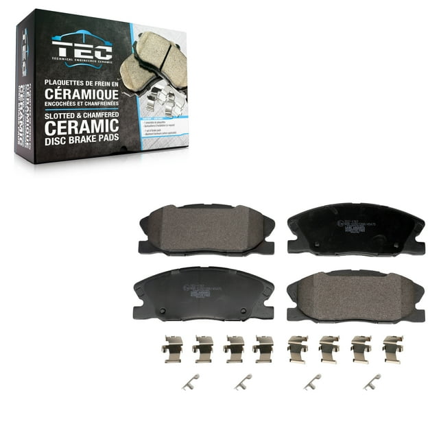TEC Front Ceramic Disc Brake Pads TEC-1767 for Car 2014-2023 Dodge Charger RWD with 370mm Diameter Rotor