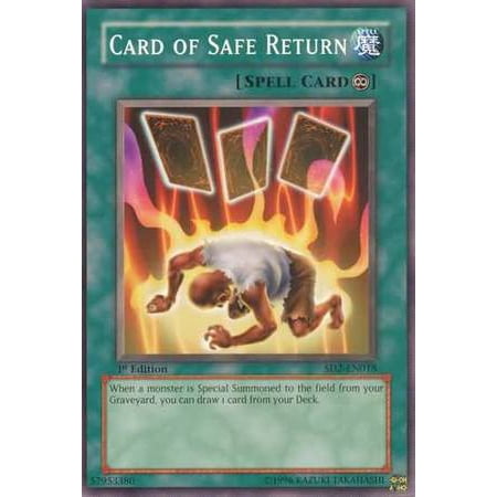 YuGiOh Structure Deck: Zombie Madness Card of Safe Return