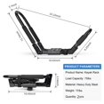thumbnail image 5 of Kayak Roof Rack Foldable Kayak Roof Carrier Rack For Car Suv Pickup Trucks Kayaks Canoes Paddle Board Car Rack, 5 of 5