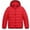 Red, variant on Teylalorva Boy's Outerwear Jackets Hooded Puffer Coat Vertical Zip Lightweight Down Cotton Warm Winter(1-12) Yellow Size 2T