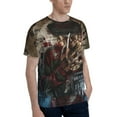 thumbnail image 4 of Horror Freddy Krueger Shirt 3d Printed T Shirt Crewneck Short Sleeve Top Tees For Mens, 4 of 8