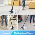 thumbnail image 5 of TidyBliss Commercial Mop Heavy Duty with 57.5 inches Long Handle (Blue), 5 of 8
