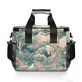 thumbnail image 7 of FORMRS Insulated Cooler Bag 24 Cans Capacity Soft Leakproof Lunch Box with Side Pockets, Floral Forest Pattern, 7 of 7
