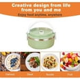 Kitchen for Hot Food Lunch Box Thermal Lunch Box Stackable Hot Food