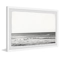 thumbnail image 2 of Marmont Hill Jumping Into the Waves Framed Painting Print, 2 of 6