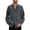 Gray, variant on Long Sleeve Shirts for Men Fashion Man Turndown Collar Long Sleeve Tops T-Shirt Summer Printing Button Blouse Sweartshirt Dress Shirts for Men Big and Tall Purple 10(XL)