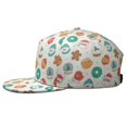 thumbnail image 3 of Custom Christmas Printed Flat Baseball Cap – Adjustable Snapback Hat with Flat Bill, Breathable and Durable, Personalized Design for Sports, Travel & Daily Wear, 3 of 6