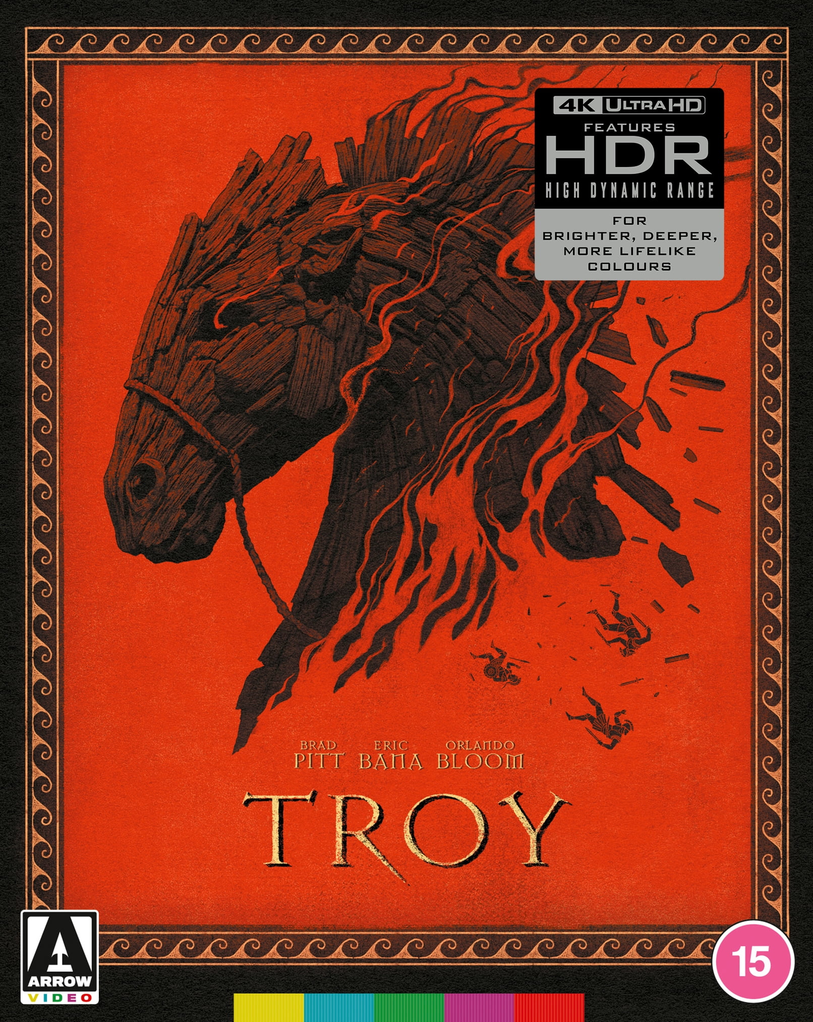 Troy Limited Edition (4K Ultra HD) Region Free Brad Pitt Diane Kruger Eric Bana Orlando Bloom