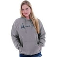 thumbnail image 4 of United States USSF Space Force Logo Hoodie Sweatshirt Women Men Brisco Brands M, 4 of 6