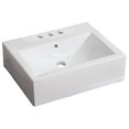 thumbnail image 1 of American Imaginations 48-in. W 3H8-in. Ceramic Top Set In White Color AI-691, 1 of 1