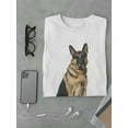 thumbnail image 3 of Cute German Shepherd Pet Dog T-Shirt Men -Image by Shutterstock, Male 3X-Large, 3 of 4
