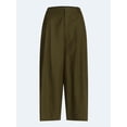 thumbnail image 5 of Scoop Women’s Pleated Barrel Pants, 25'' Inseam, Sizes 0-26W, 5 of 5