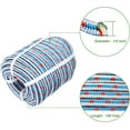thumbnail image 4 of HOSTIC 16 Strand Braid Polyester Rope Pulling Rope Arborist Rigging Multipurpose Bull Rigging 1/2 Inch x 150 Feet Red White Blue, 4 of 6