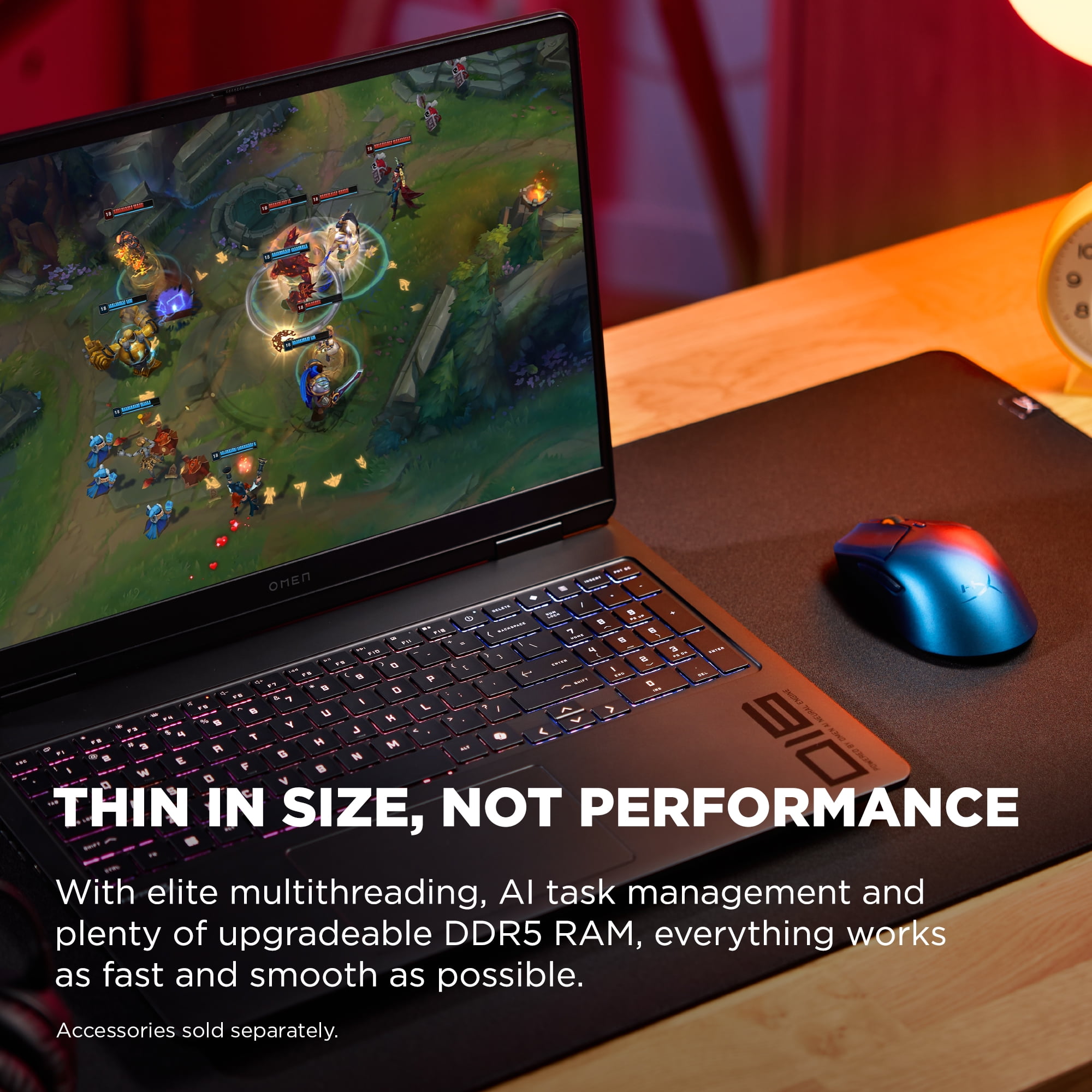 HP OMEN 16 Slim Gaming Laptop, 16" 1920 x 1200 144Hz IPS Display, Intel Core Ultra 9 285H, GeForce RTX 5070, RGB Backlit Keyboard, 1080p Webcam, Windows 11 Home(16GB DDR5 RAM | 1TB SSD)