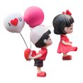 thumbnail image 3 of Shisuyan Automotive Dashboard Decoration Pink 1Set 3.5x2.6x0.8In, 3 of 8