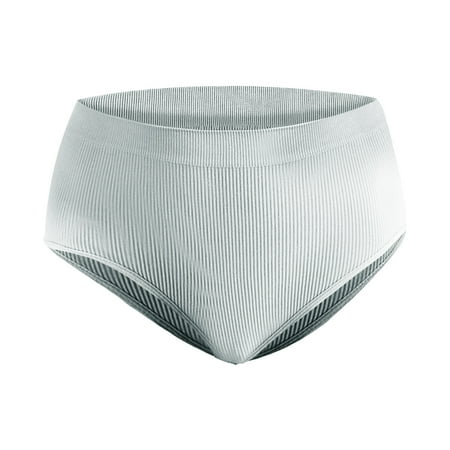 

Female Panties Casual Elegant Breathable Threaded Cotton Seamless Plus Size Mid Waist Briefs Panties For Women